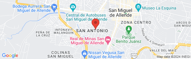 Property 7030 Map in San Miguel de Allende