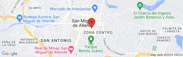 Property 7037 Map in San Miguel de Allende