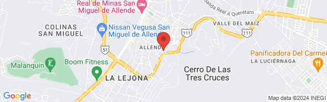 Property 7045 Map in San Miguel de Allende