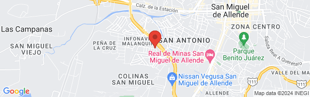 Property 7052 Map in San Miguel de Allende