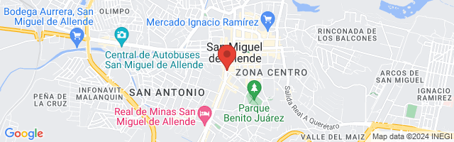 Property 7063 Map in San Miguel de Allende