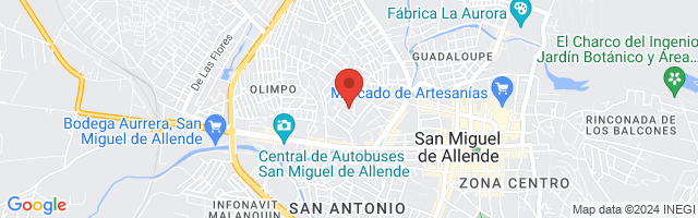Property 7076 Map in San Miguel de Allende