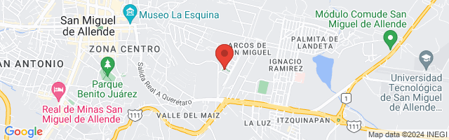 Property 7077 Map in San Miguel de Allende
