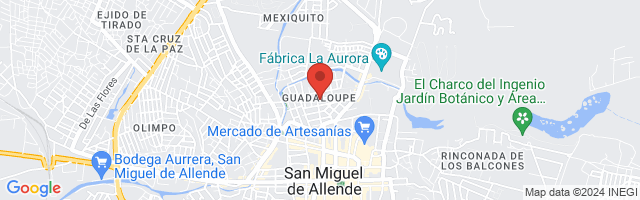 Property 7078 Map in San Miguel de Allende