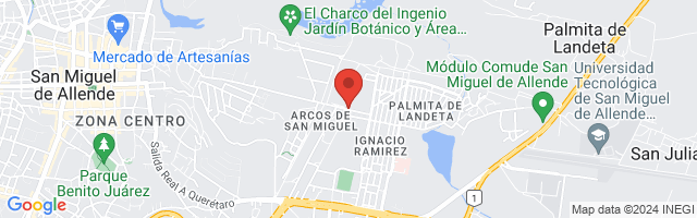 Property 7087 Map in San Miguel de Allende