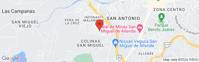 Property 7090 Map in San Miguel de Allende