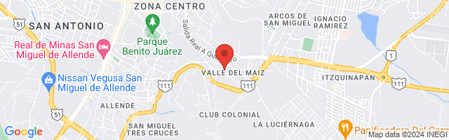 Property 7096 Map in San Miguel de Allende