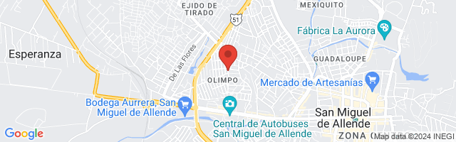 Property 7097 Map in San Miguel de Allende