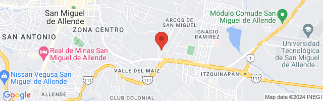Property 7115 Map in San Miguel de Allende