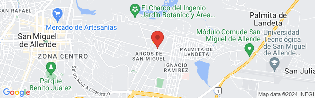 Property 7133 Map in San Miguel de Allende