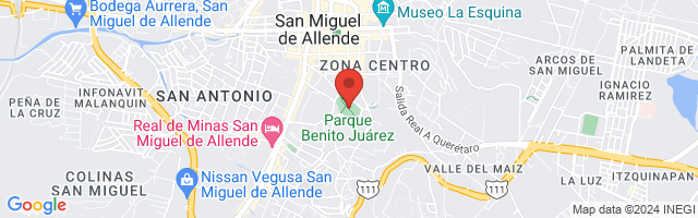 Property 7135 Map in San Miguel de Allende