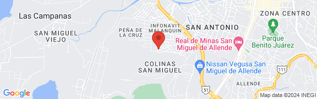 Property 7138 Map in San Miguel de Allende