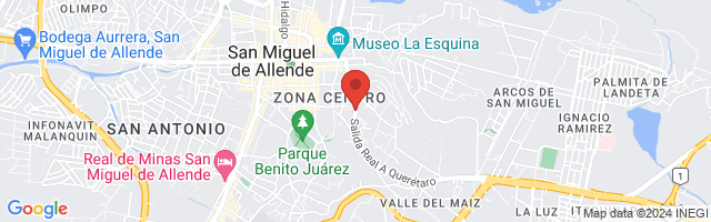 Property 7188 Map in San Miguel de Allende