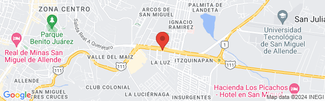 Property 7192 Map in San Miguel de Allende