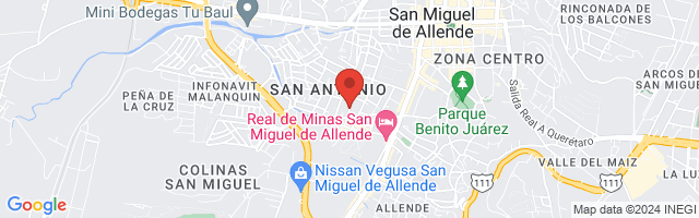 Property 7206 Map in San Miguel de Allende