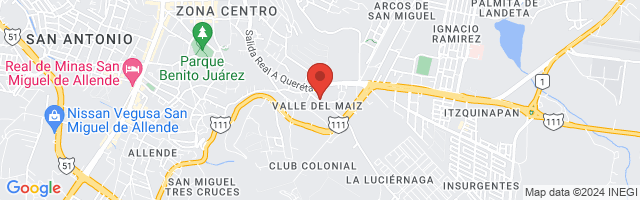Property 7220 Map in San Miguel de Allende