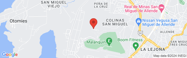Property 7243 Map in San Miguel de Allende