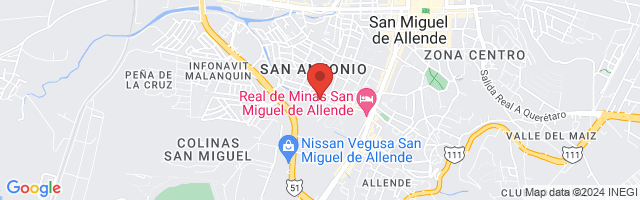 Property 7257 Map in San Miguel de Allende