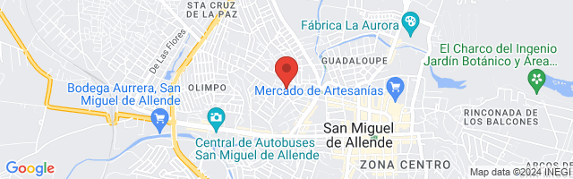 Property 7287 Map in San Miguel de Allende