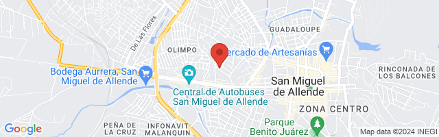 Property 7288 Map in San Miguel de Allende