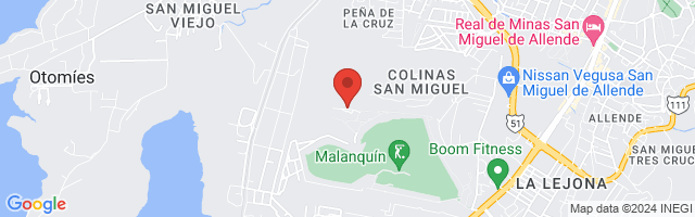 Property 7298 Map in San Miguel de Allende