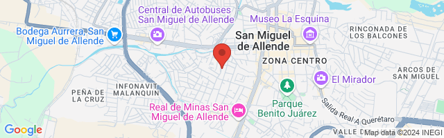 Property 7328 Map in San Miguel de Allende