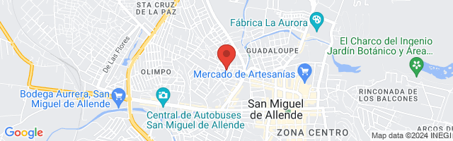 Property 7332 Map in San Miguel de Allende