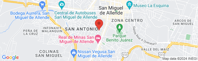 Property 7341 Map in San Miguel de Allende
