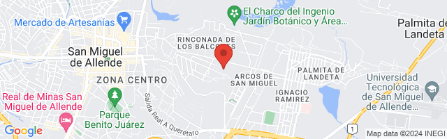 Property 7347 Map in San Miguel de Allende