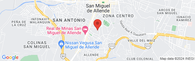 Property 7357 Map in San Miguel de Allende