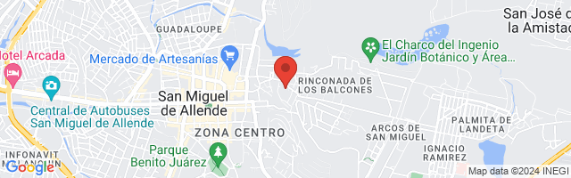 Property 7364 Map in San Miguel de Allende