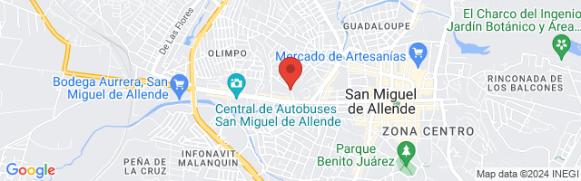 Property 7375 Map in San Miguel de Allende