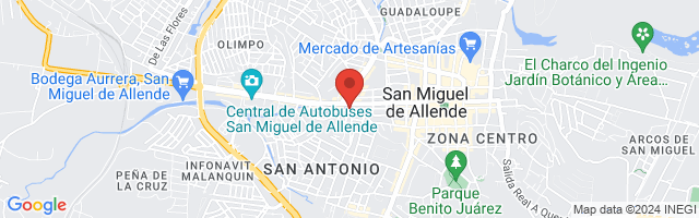 Property 7397 Map in San Miguel de Allende