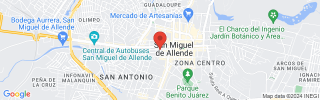 Property 7437 Map in San Miguel de Allende
