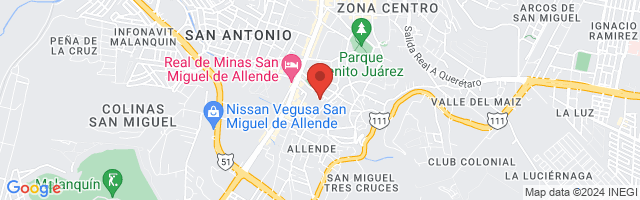Property 7443 Map in San Miguel de Allende