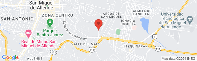 Property 7453 Map in San Miguel de Allende