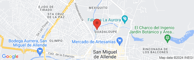 Property 7459 Map in San Miguel de Allende