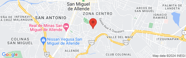 Property 7464 Map in San Miguel de Allende