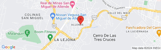Property 7480 Map in San Miguel de Allende