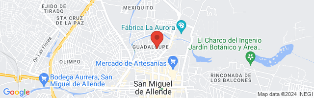Property 7481 Map in San Miguel de Allende