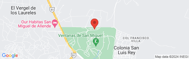 Property 7525 Map in San Miguel de Allende