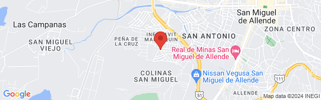 Property 7532 Map in San Miguel de Allende