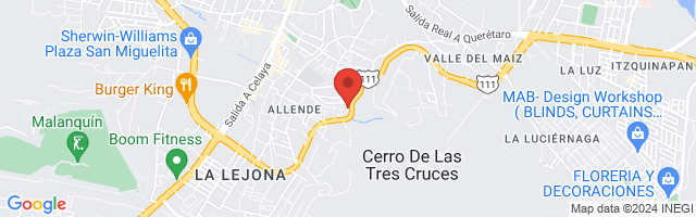 Property 7535 Map in San Miguel de Allende