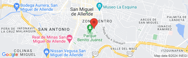 Property 7546 Map in San Miguel de Allende