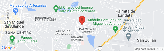 Property 7554 Map in San Miguel de Allende