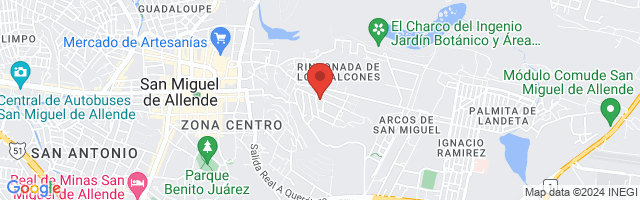 Property 7563 Map in San Miguel de Allende