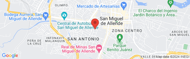 Property 7564 Map in San Miguel de Allende