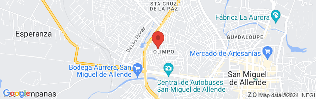 Property 7572 Map in San Miguel de Allende