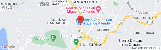 Property 7577 Map in San Miguel de Allende