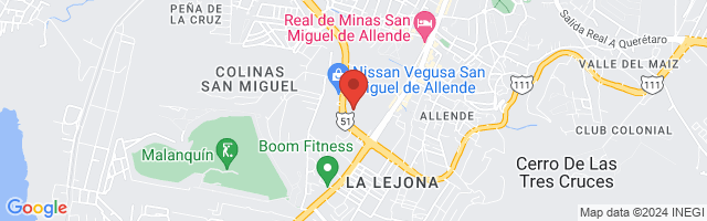 Property 7578 Map in San Miguel de Allende